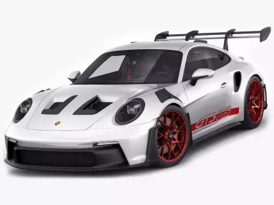Porsche 911 GT3 RS 992 2023 3D model