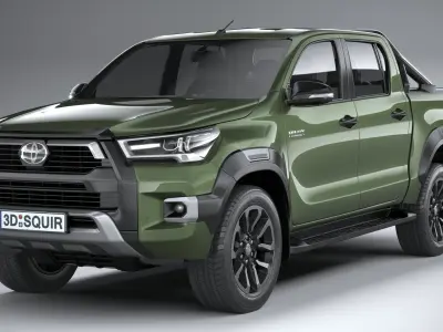 Toyota Hilux Invincible 2021 3D model