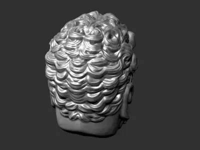 Tibetan Buddha Head 3D print model