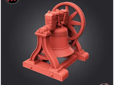 Old Bell 3D print model