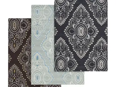 Rug Set 2132 3D model