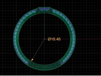 ring 18 3D print model