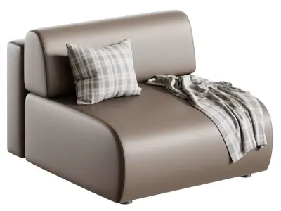 Mail armchair Free 3D model