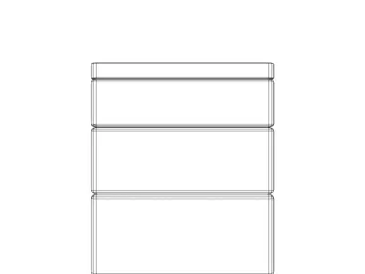 Osechi Jubako 3D Model Free 3D model