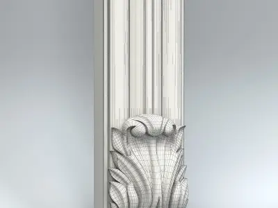 Pillar 004 3D model