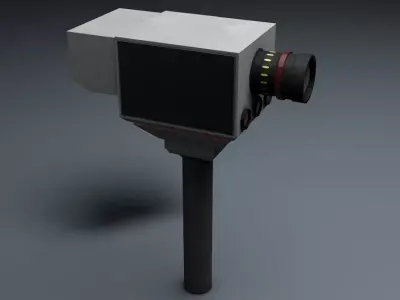 Traffic Vehicle Speed Control Unit 3D model