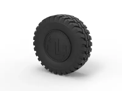 Offroad wheel 30 3D print model