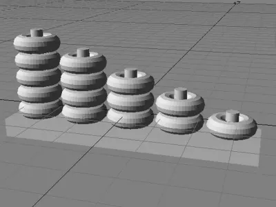 Toys - Number Ring 3D model