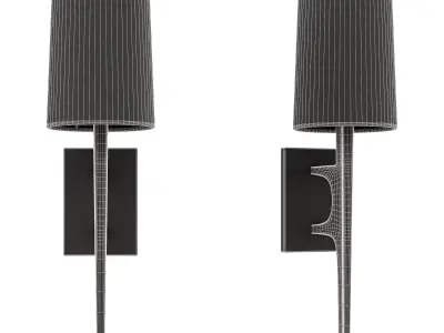 RH WRIGHT SCONCE 3D model