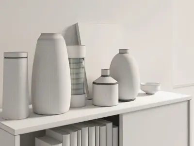Interior decoration 3D model purchase