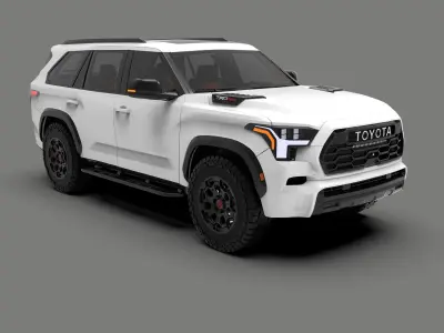 Toyota Sequoia TRD Pro 2023-2024 3D model