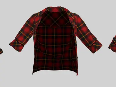 Open Shirt vol 01 Urban Collection 3D model