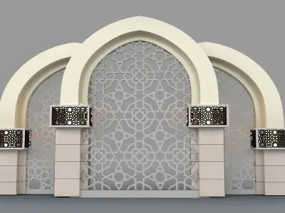 Islamic Decoration 3D model