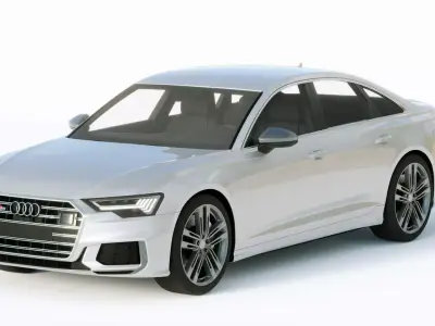 Audi S6 2020 3D model