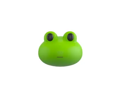 Prop186 Frog Head 3D model