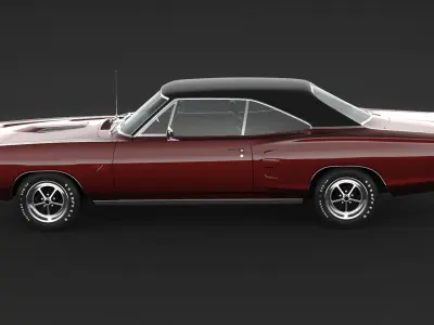 1968 Dodge Coronet RT 3D model
