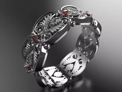  Ring luxury in the details 3D print model
