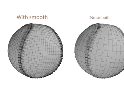 Baseball  ball    3D model