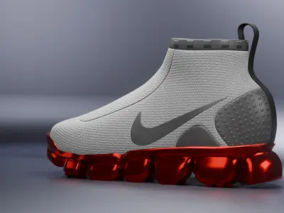 Nike vapor mars - red 3D model