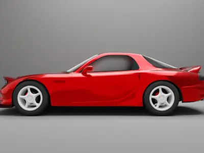 Mazda RX7 Free 3D model