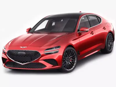 Genesis G70 2022 3D model