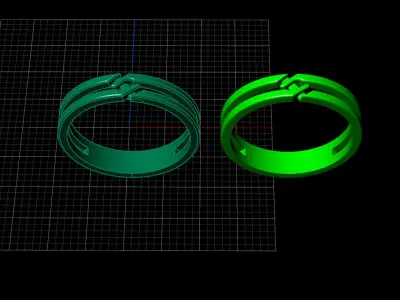 Nova Ring 3D print model