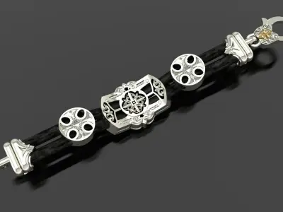 Bracelet 777 3D print model