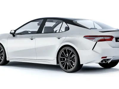 Toyota Camry XSE 2018 3D model