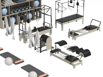 Pilates  3D model