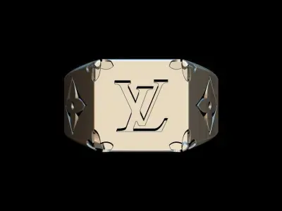 LV ring 3D print model