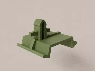 Volkswagen clips for door interior panel 3D print model