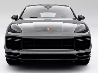 Porsche Cayenne Turbo GT 2022 Low-poly 3D model