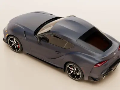 Toyota GR Supra 2022 3D print model