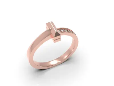 Tiffany ring 3d Model 3D print model