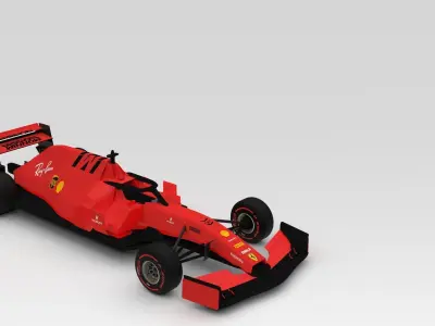 Scuderia Ferrari SF1000 3D model
