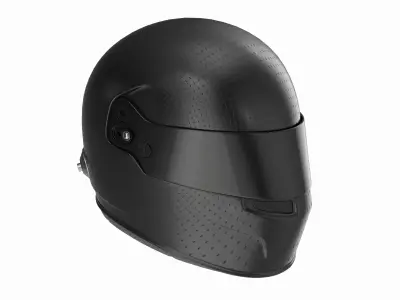 Formula Racing Helmet 3D model