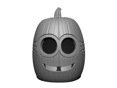 Minions Pumpkin Halloween 3D print model
