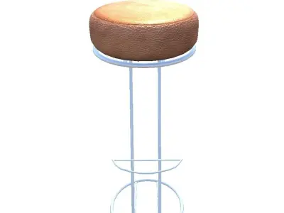 Bar stool 2 3D model