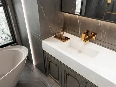 Bathroom 92 3D model