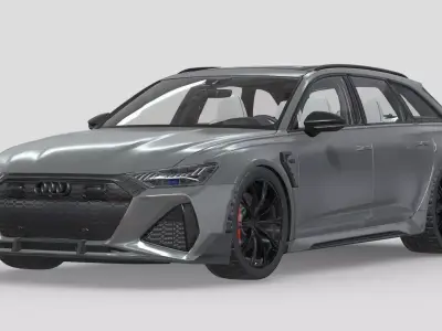 Audi RS6 ABT 3D model