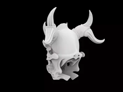 Dragon Skull 3D Print Model 3D print model