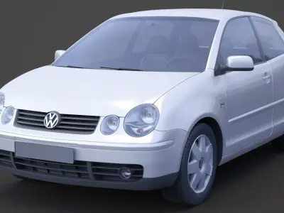 Volkswagen Polo hatchback 2001 3D model