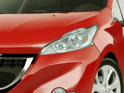 Peugeot 208 5 door 3D model
