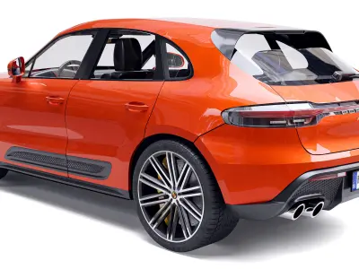 Porsche Macan S 2022 3D model
