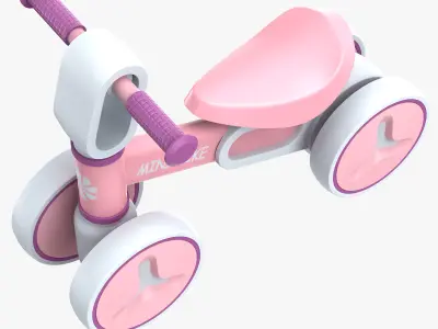 Baby Balance Bike 3D model