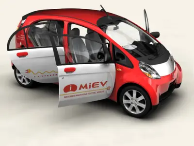 Mitsubishi i i MIEV 3D model
