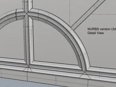 Palladian Window 3D model