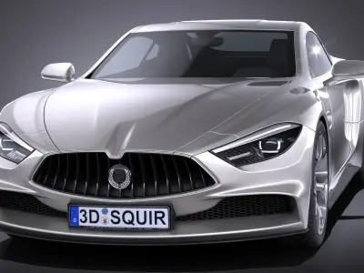 Generic Coupe 2016 3D model