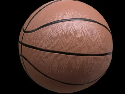 basket-ball nba basketball Low-poly 3D model