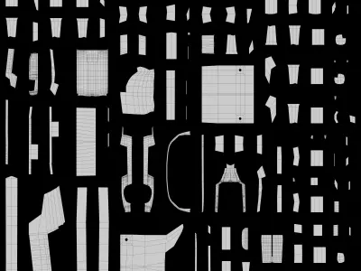 Vader hall Edison 2 3D model